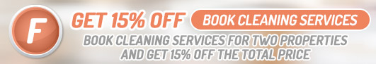  London offer cleaning for 2 properties and get 15 off the total price